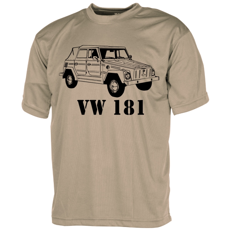 T-Shirt Motiv VW 181 in Sand